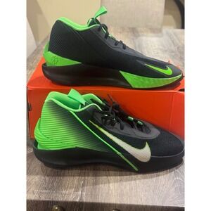 Nike GT Jump Academy Black Green Strike Basketball Shoes FV5524-001 Mens 10.5